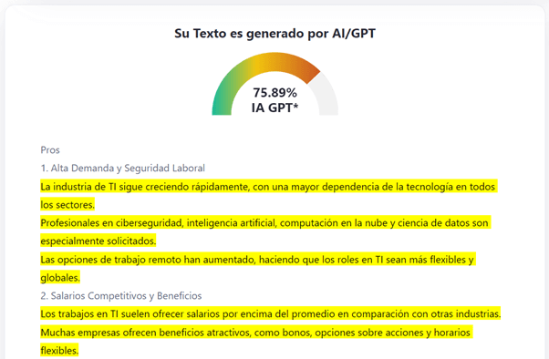 Comprueba la IA de ChatGPT-5